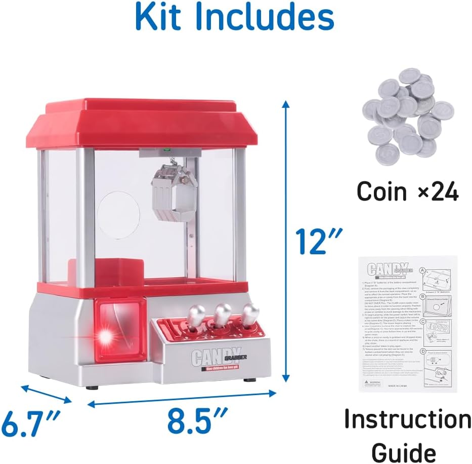 Japard Claw Machine Kids Mini Candy