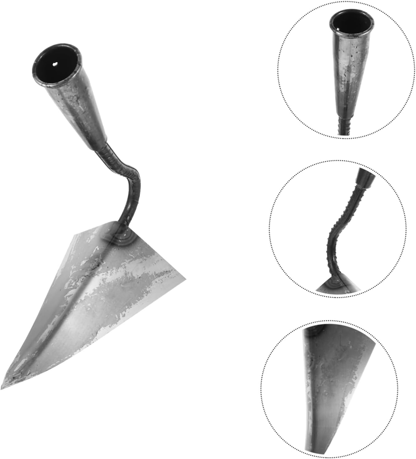 Stainless Steel Gardening Hoe Planting Tool for Outdoor Gardening Weeding and Soil Loosening for Yards Lawns and Nurseries