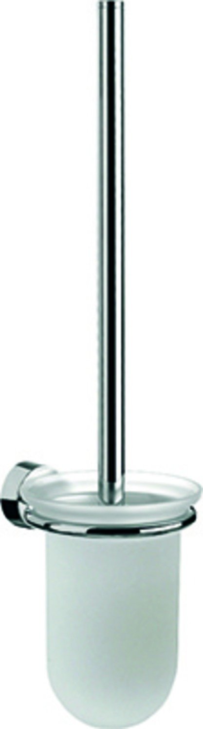 emco rondo2 Bürstenglas für WC-Bürstengarnitur, Toilettenbürsten-Behälter aus Glas, Ersatzbürstenglas