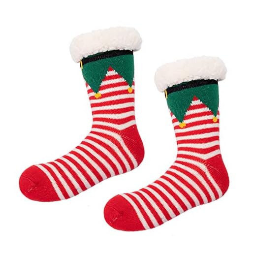 Générique Chaussettes de Noël Chaussons Chaussettes pour Enfants Chaussette Antiderapante Douces en Polaire Hiver Chaussette Chaude Cadeau Noel Adulte pour Filles Garçons