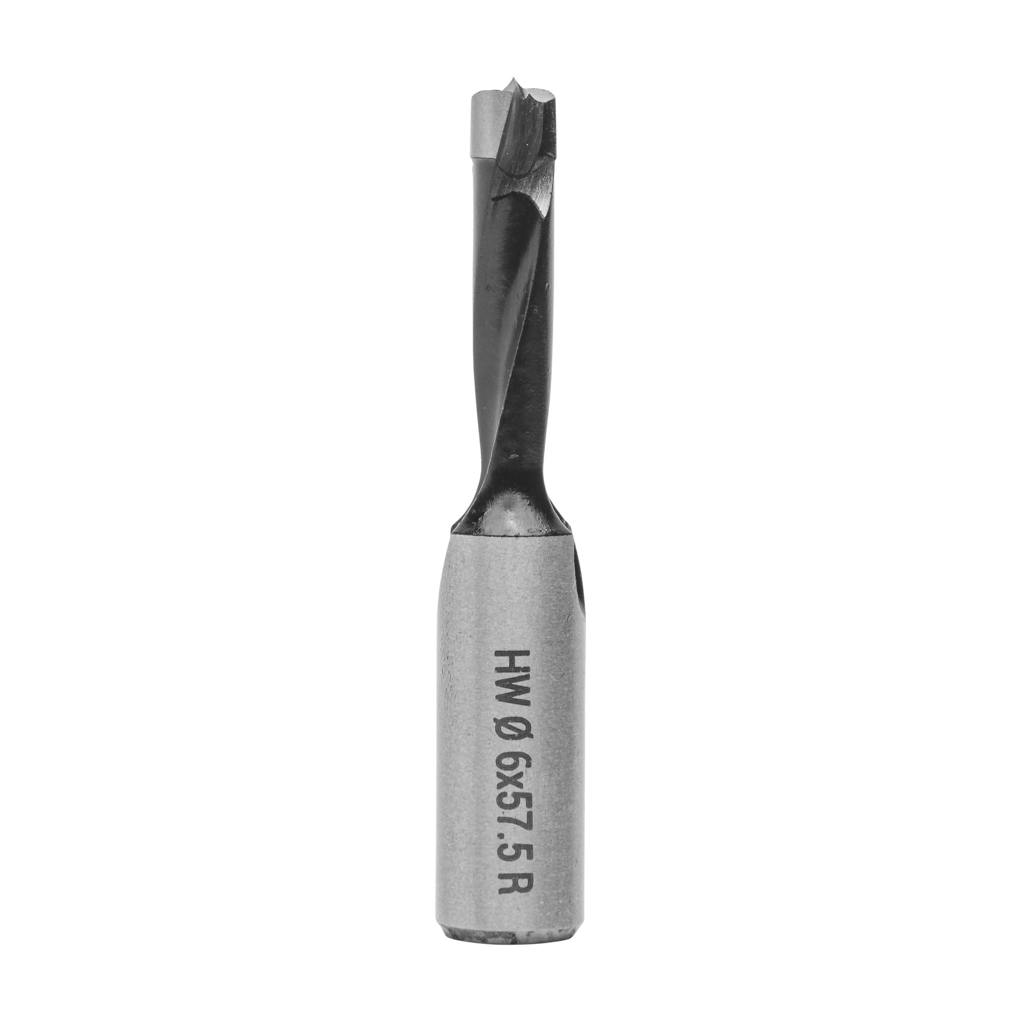 Mèches tourillons Carbure D 6 mm ENT 22761 queue 10 mm pour perçage précis