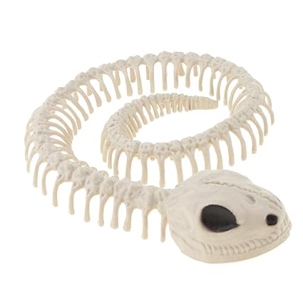 CLUB BOLLYWOOD PVC Animal Skeleton Bones Horror Halloween Home Haunted House Decor-Snake | Home & Garden | Holiday & Seasonal DCor | Halloween | Halloween