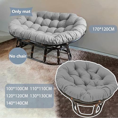 Grand coussin de qualité supérieure pour chaise rotative 140cm - 7