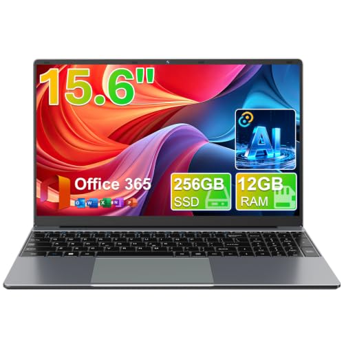 Image of 15.6 inch FHD IPS Student Laptop, AI Assistant Included, Office 365