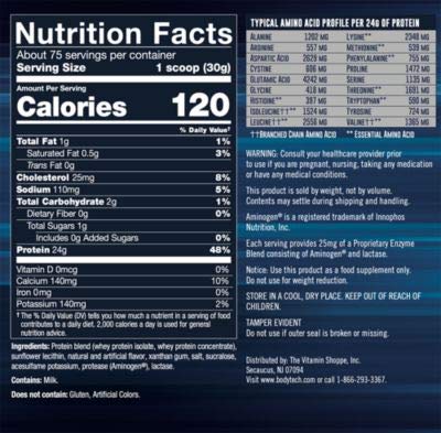 BodyTech Whey Tech Pro 24 Protein Powder Protein Enzyme Blend with BCAA's to Fuel Muscle Growth Recovery, Ideal for PostWorkout Muscle Building Vanilla Ice Cream (5 Pound)