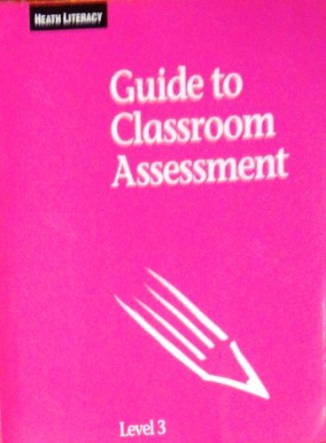 Amazon Fr Guide To Classroom Assessment Level 3 Livres