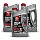 TRIAX Synergy SRT 0W-30 - Full Synthetic, Friction Modified Engine Oil - 20K Miles, API SP Licensed, 3x Wear Protection - Nano Boron and Moly Friction Modified (5 Quart - 3 Pack)