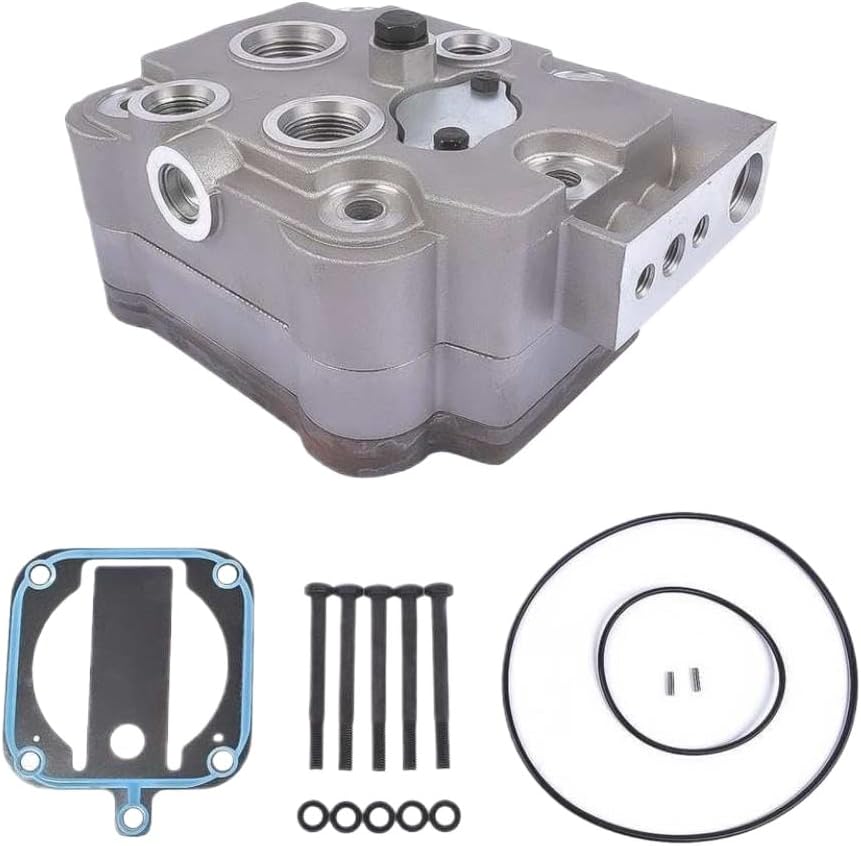 Air Brake Compressor Cylinder Head Kit AP01 23536774 Compatible With Detroit