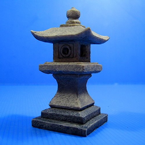 Japanese Garden Decoration 4.8X 4.8x10cm Aquarium Ornament Decor Fish Tank
