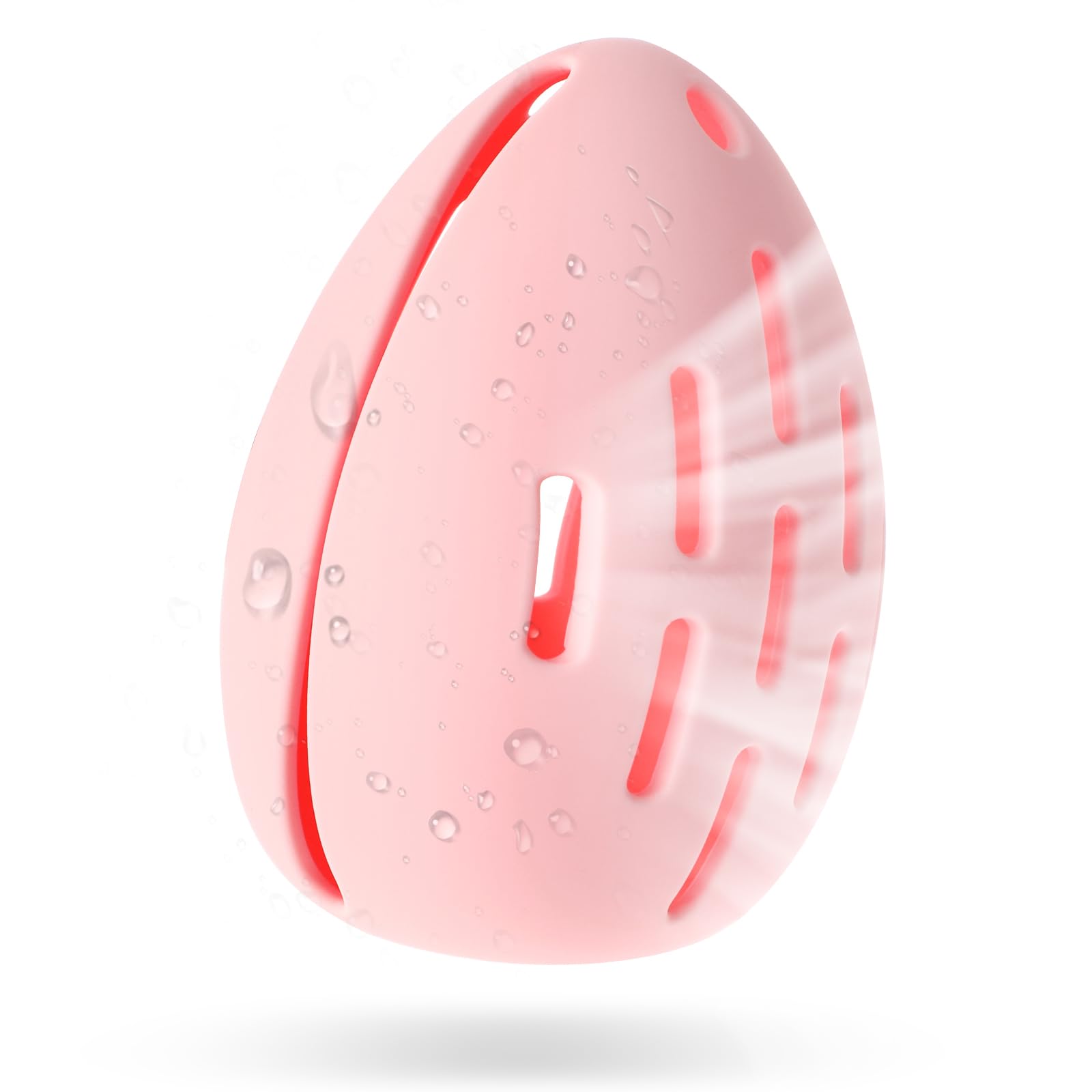 Silicone Makeup Sponge Holder Beauty Blender Holder Breathable Beauty Blender Travel Case Beauty Sponge Holder Makeup Sponge Organizer for All Sponges Daily Travel Use(Pink)