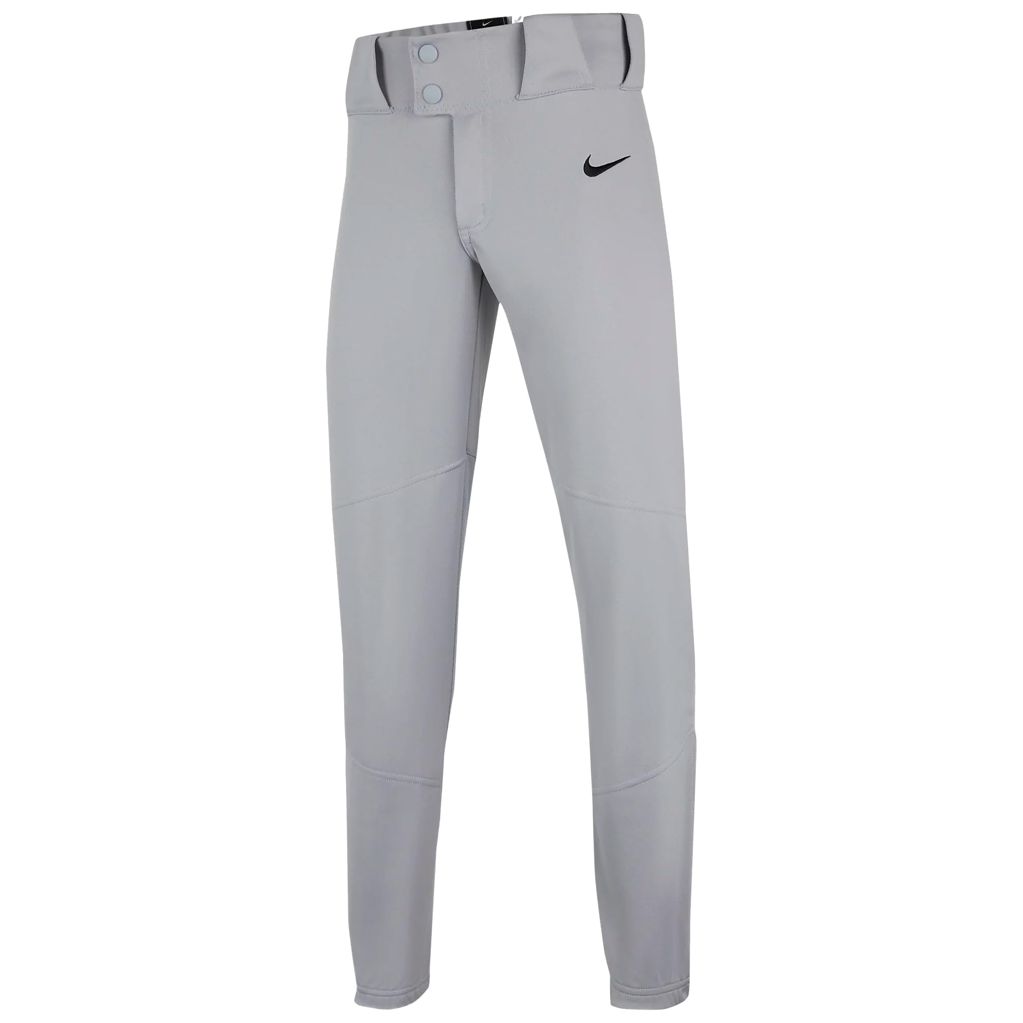 Nike Vapor Select Big Kids' (Boys') Baseball Pants (BQ6443-105, Team White/Team Black/Team Black)