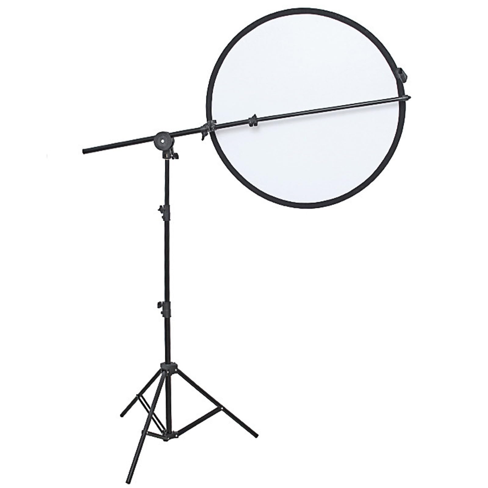 Soporte de metal versátil para reflector y panel de luz que proporciona estabilidad para configuraciones de iluminación profesionales