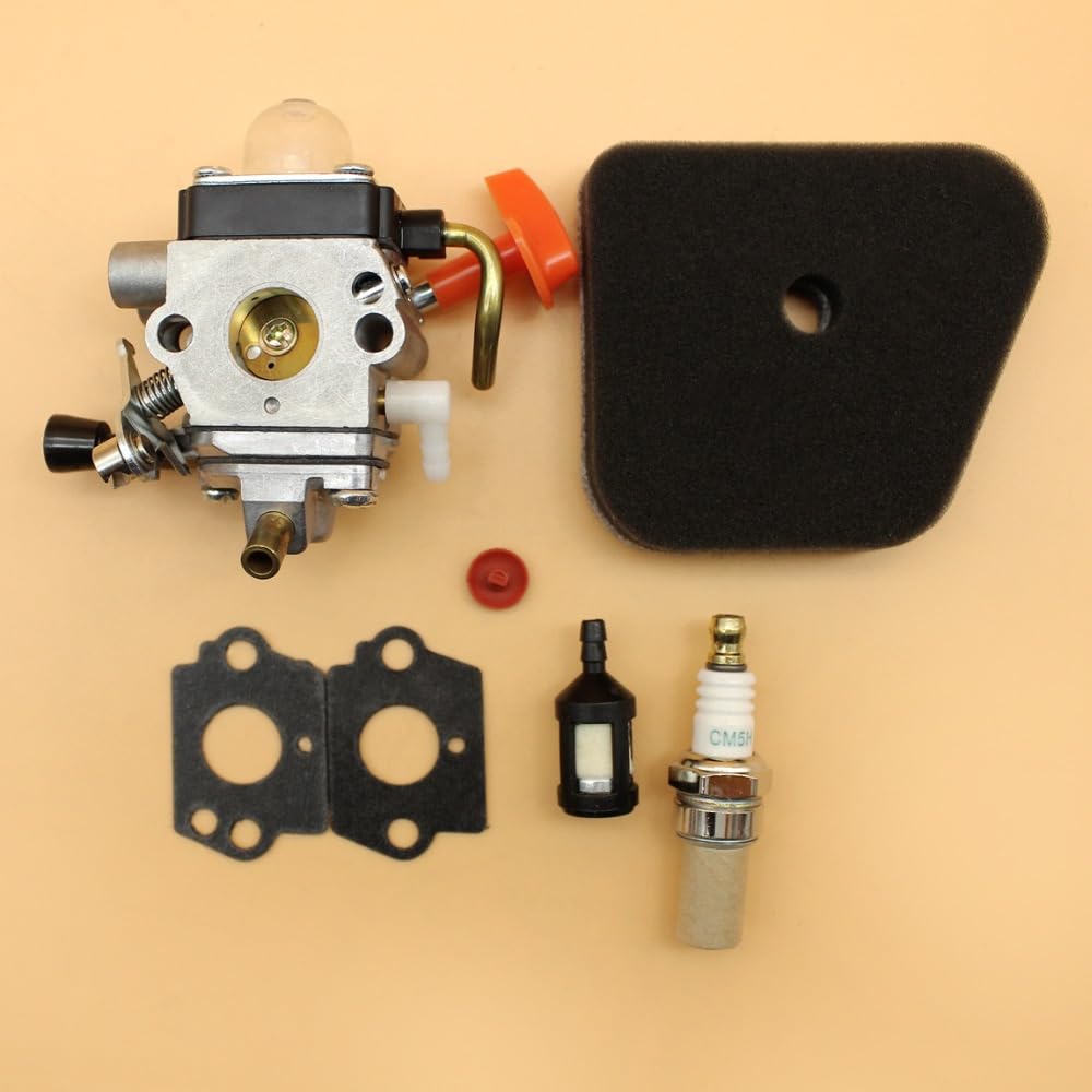Zestaw serwisowy filtra powietrza gaźnika pasuje do STIHL FS87 FS90 R FS100 FS110 FS130 R FC 90 95 100 HL100 KM90 KM100 części kosy spalinowej