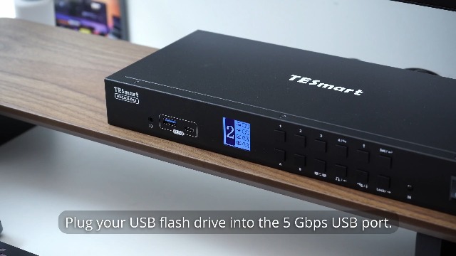 Amazon.co.jp: TESmart KVMスイッチ 4入力2出力 (USB-C HDMI+DP) MST