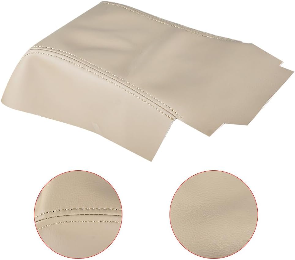 Genuine Replacement Armrest Cover Beige Leather Center Console Lid Fit For 06-2013 Range Rover Sport Genuine OEM Replacement