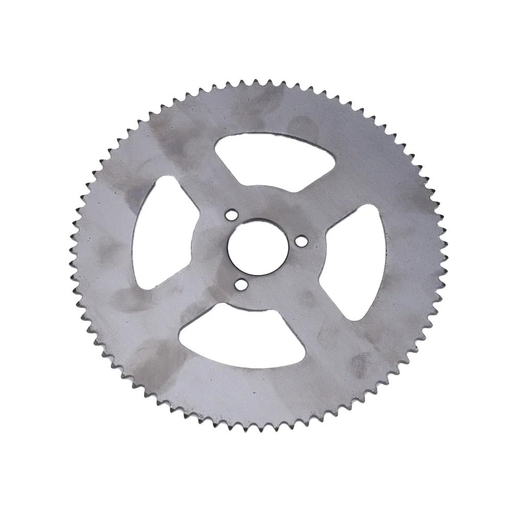 Compatible con kit de transmisión de disco de engranaje de piñón de motocicleta de 26 mm, 25 H y 80 dientes, pieza de repuesto Adecuado para bicicleta deportiva.