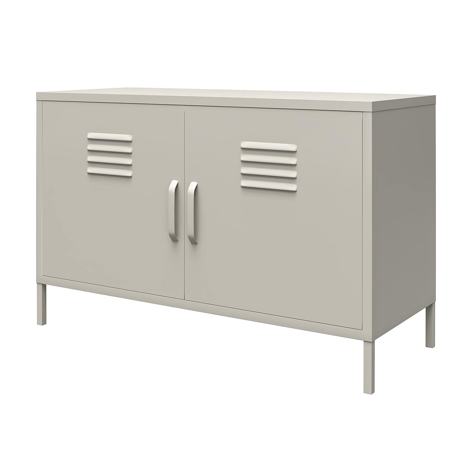 Dorel Home Bradford 2 Door Metal Accent Cabinet