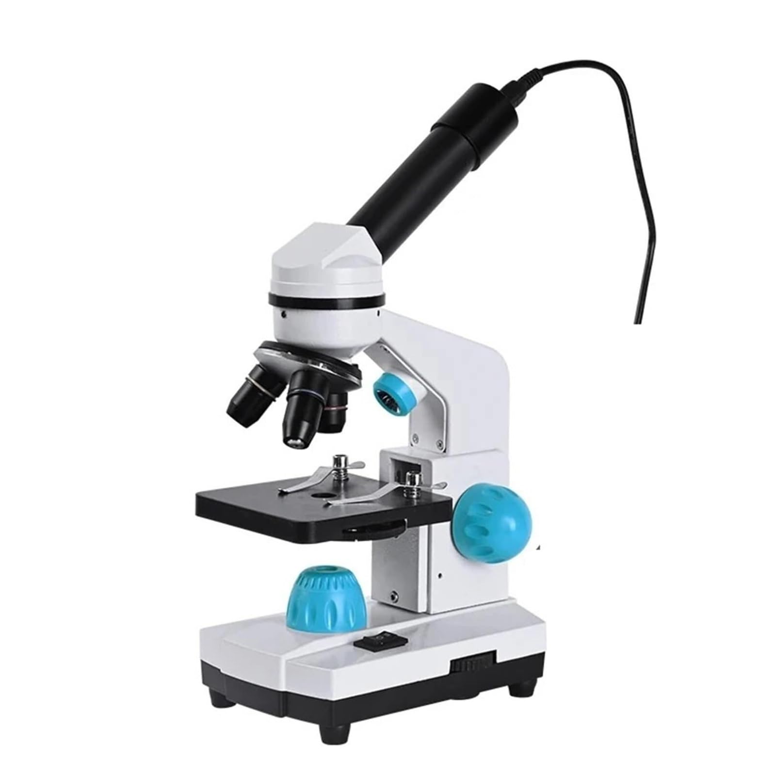 Mikroskop cyfrowy, Mikroskop 2000x Biologia HD Scope LED USB | Student, Laboratorium, Edukacja
