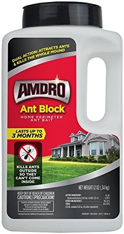 Amdro 100099307 Block Home Perimeter Ant Bait Granules, 12 Ounces
