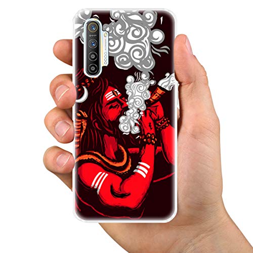 Image of Fashionury inchDevon KE DEV MAHADEV Designer Printed Shock Proof Soft Silicon Back Cover for Realme XT
