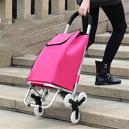 Carretilla Plegable Ligera para Compras con Bolsillos Laterales miniatura 7