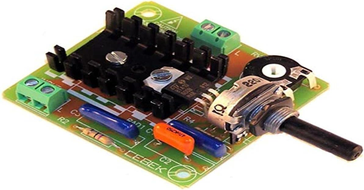 CEBEK Ce-R10 Speed Controller for Single-Phase Motors C.A. 230V 2Cv (Hp) 1500W