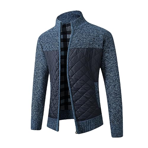 Veste pull solide pour homme un confort épais et chaleureux tout l'hiver