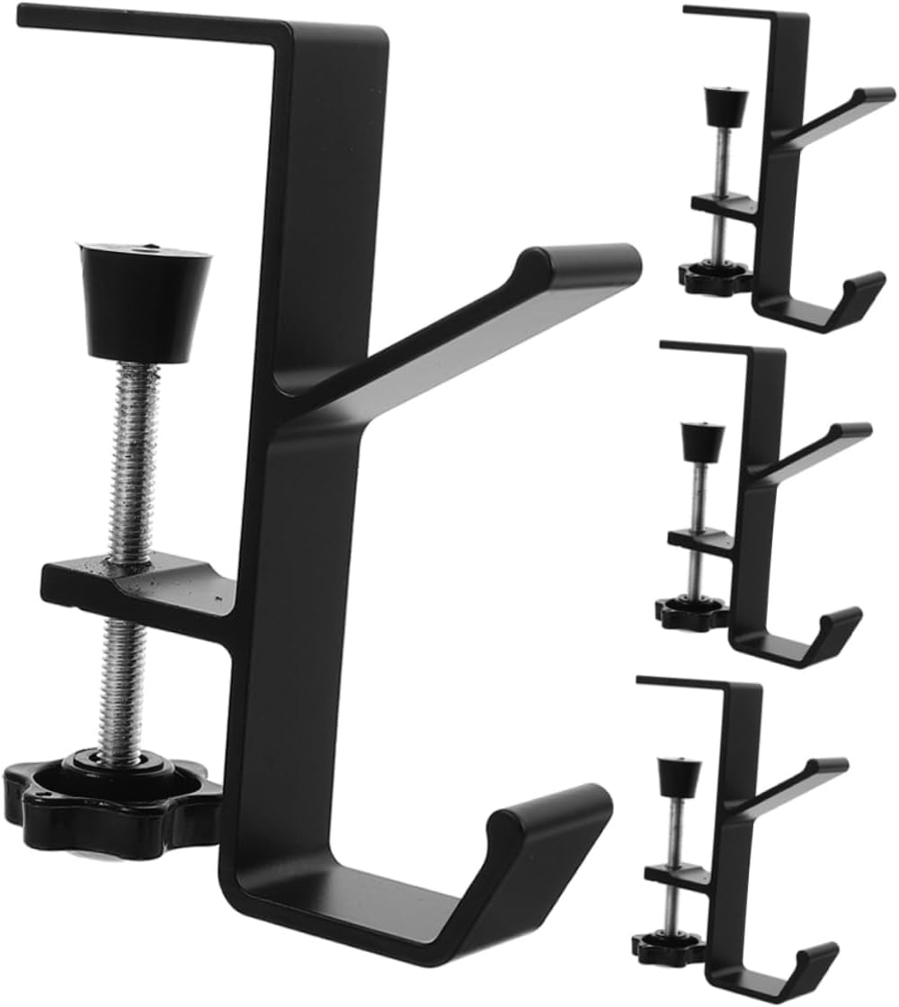 4pcs Garland and Stocking Wall Rack Fireplaces Stocking Hooks Home Holiday Decoration No Drill