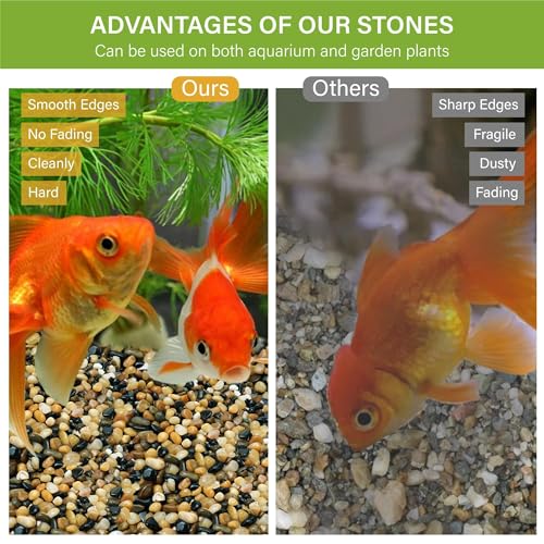 image for NUPICK 6 lb Aquarium Gravel, 1/4