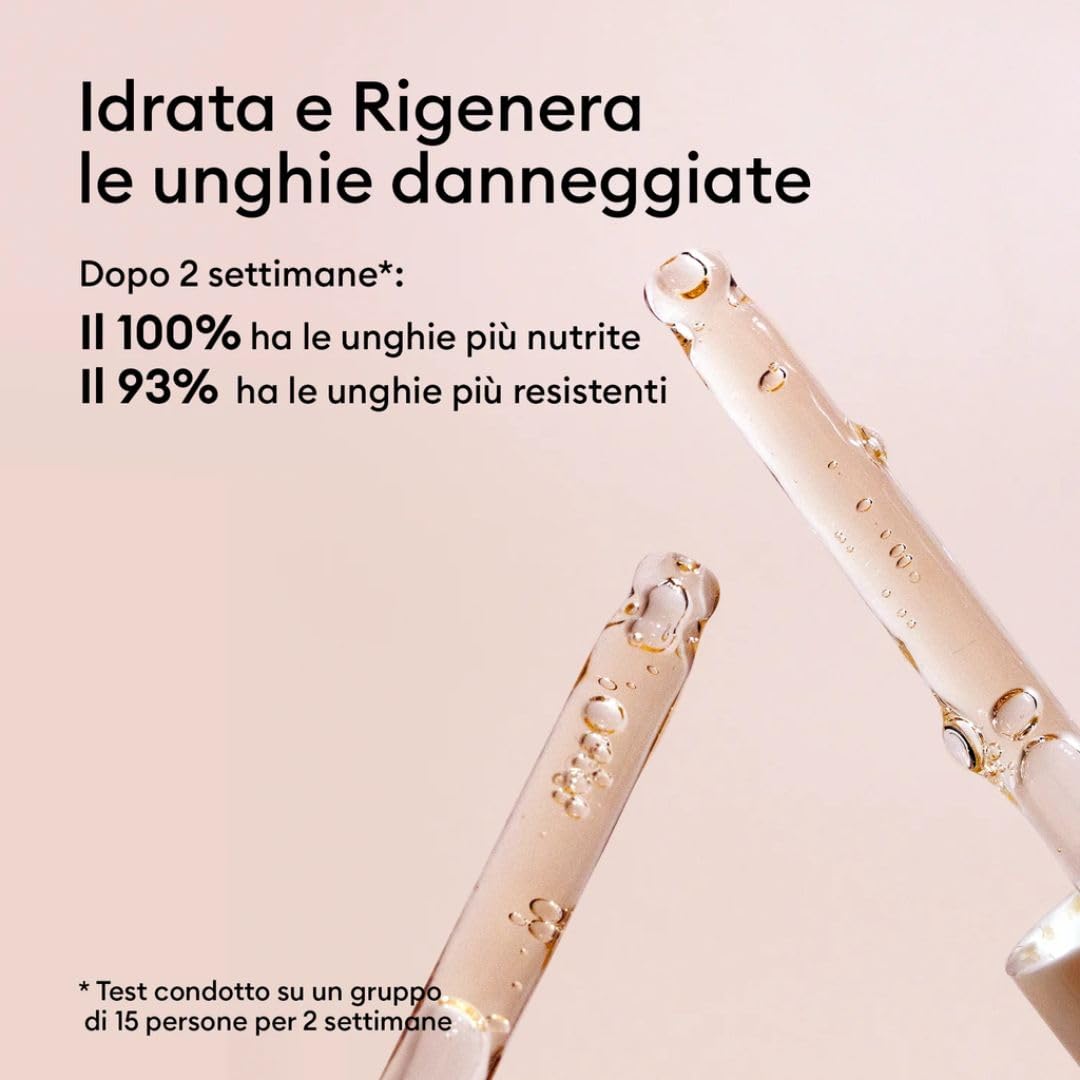 Manucurist - Siero Completo, Trattamenti per le Unghie Rovinate e le Cuticole, Idrata e Rigenera le Unghie che si Spezzano, Texture Gel Non Untuosa, Bio-based - Idee Regalo Donna