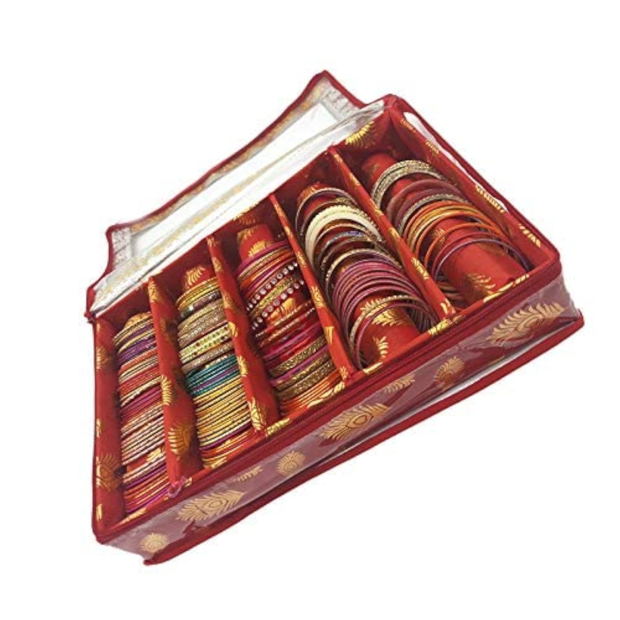 Bangle Box 5 Roll Travel Bangle Case, Organiser