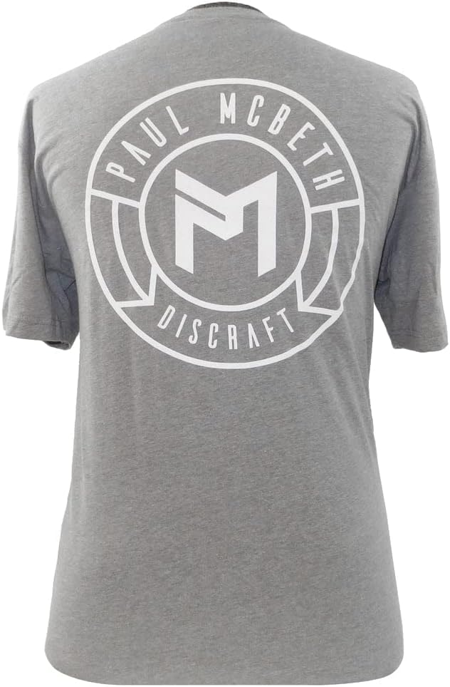 Discraft Paul McBeth Circle Logo Short Sleeve Disc Golf T-Shirt