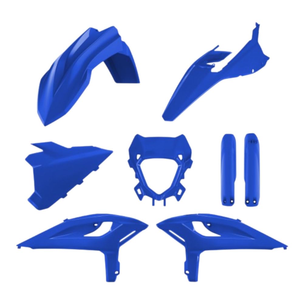 POLISPORT 91659 - Complete Plastic Kit for BETA RR X-PRO 2T/4T 25'- 26'Racing with Perfect Fit and OEM Quality for Off-Road Use, Blue