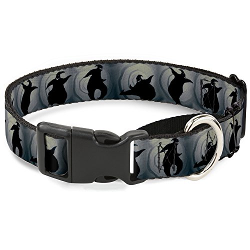 Collar martingale para perro Buckle Down Oogie Boogie de 28-43 cm color gris 2