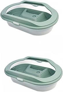 Balacoo Répteis 2 Pçs Recipiente De Vidro De Tanque De Tartaruga Tampa Recipientes Tampas Réptil Habitat Casa De Tartaruga Habitat Aquário Tartaruga Tartaruga Terrário Réptil Aquário