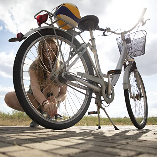 Foto von Relaxdays Öl Absaugpumpe, manuelle Handpumpe für Benzin, Diesel, Umfüllpumpe mit 3 Schläuchen, Luftpumpe Aufsätze, rot