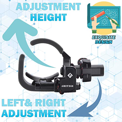 Zshjgjr High Speed Drop Away Arrow Rest - Metal Rubber Arrow Rest For Compound Bow, Maintain The Smoothness Of Arrow Shooting Compound Bow Arrow Rest (Rubber Arrow Rest, Right Hand) #TOP2