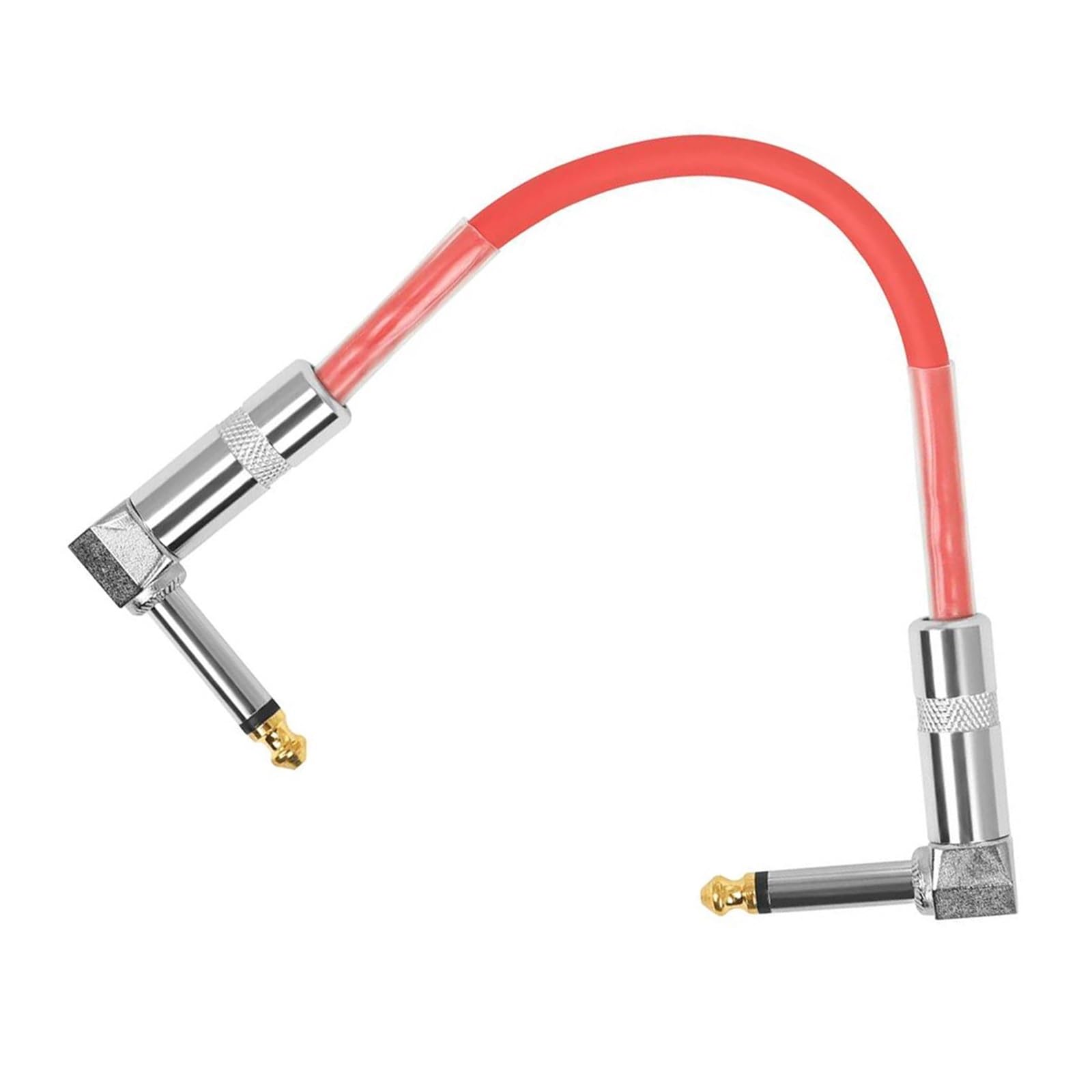 Kabel Łączący Pedał Efektów Gitarowych O Długości 15 Cm I Niskim Poziomie Hałasu Z Miedzianym Rdzeniem Ekranowaniem Kable Gitarowe O Niskim Poziomie Szumów