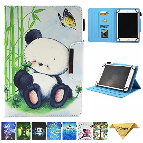 JZCreater 6.5-7.5 Inch Tablet Universal Case, Stand Wallet Case for Samsung Galaxy Tab/F ire 7.0 2015 2017/ Huawei Mediapad/Google and More 6.5
