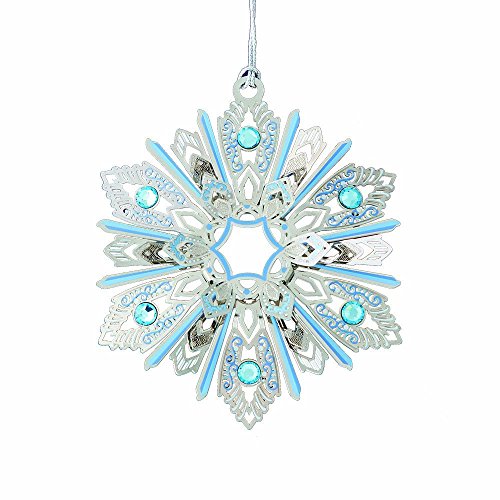 ChemArt Jeweled Snowflake Ornament