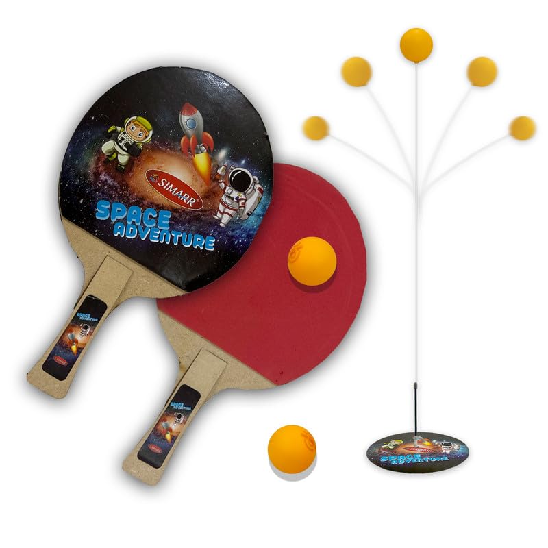 Cable World Table Tennis Trainer Set Elastic Shaft Pong Balls Paddles Set Practice Decompression Sports Training Kit for Adults Kids and Cat Teaser, 2 Ping Balls Space Design (B0D22FKL7J) Amazon Price History, Amazon Price Tracker