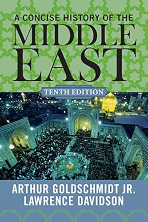 A Concise History of the Middle East 10th Edition book cover
