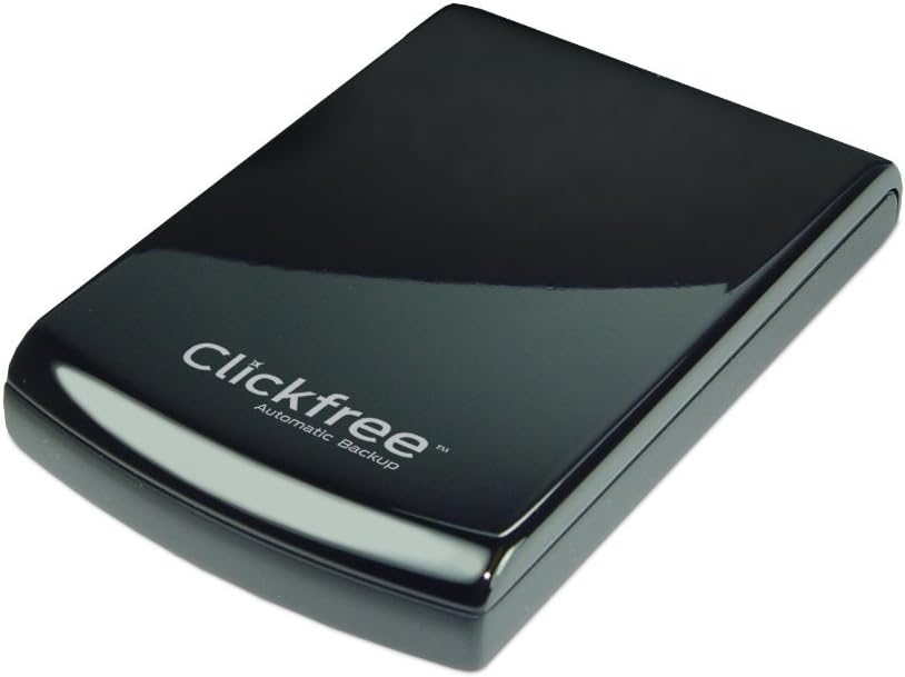 Clickfree C6 Automatic Backup 1TB USB 3.0 External Hard Drive Compatible with Windows