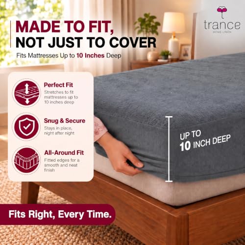Trance Home Linen Store Trance Home Linen 100% Pure Cotton King Size - Image 5