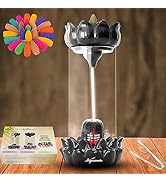 SIGNAMIO Upgraded Aromatic Essence of Shivling Back Flow dhoop Smoke Fountain Ceramic Incense Bu...