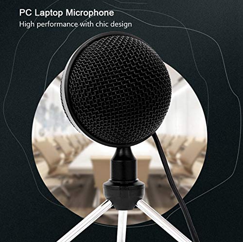 Microphone USB pour live streaming sur ordinateur portable