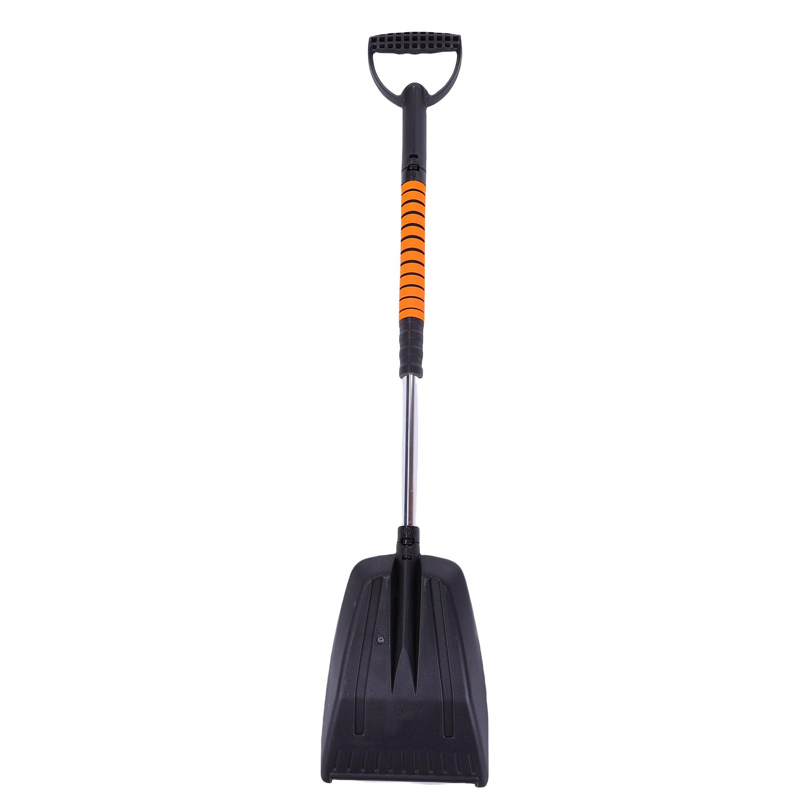 Generic Ergonomiczny, Wielofunkcyjny Zestaw Samochodowej łopaty do śniegu z wysuwaną łopatą do śniegu, obrotową szczotką o 180 Stopni, Piankowym Uchwytem do Usuwania Lodu, i