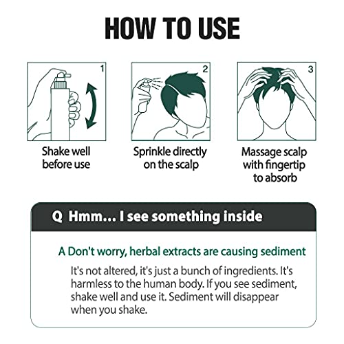 Dashu Daily Herb Hair Tonic 5.07Fl Oz – Reduce Hair Loss, Hair Thickening Improvement, Hair Nourishing #TOP5