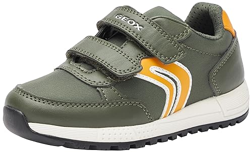 Geox J Alben Boy E, Zapatillas, Military Orange, 29 EU