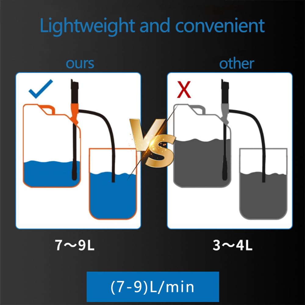 Pompa A Benzina Elettrica Portatile - Trasferimento Liquidi Per Auto, Barca, Campeggio